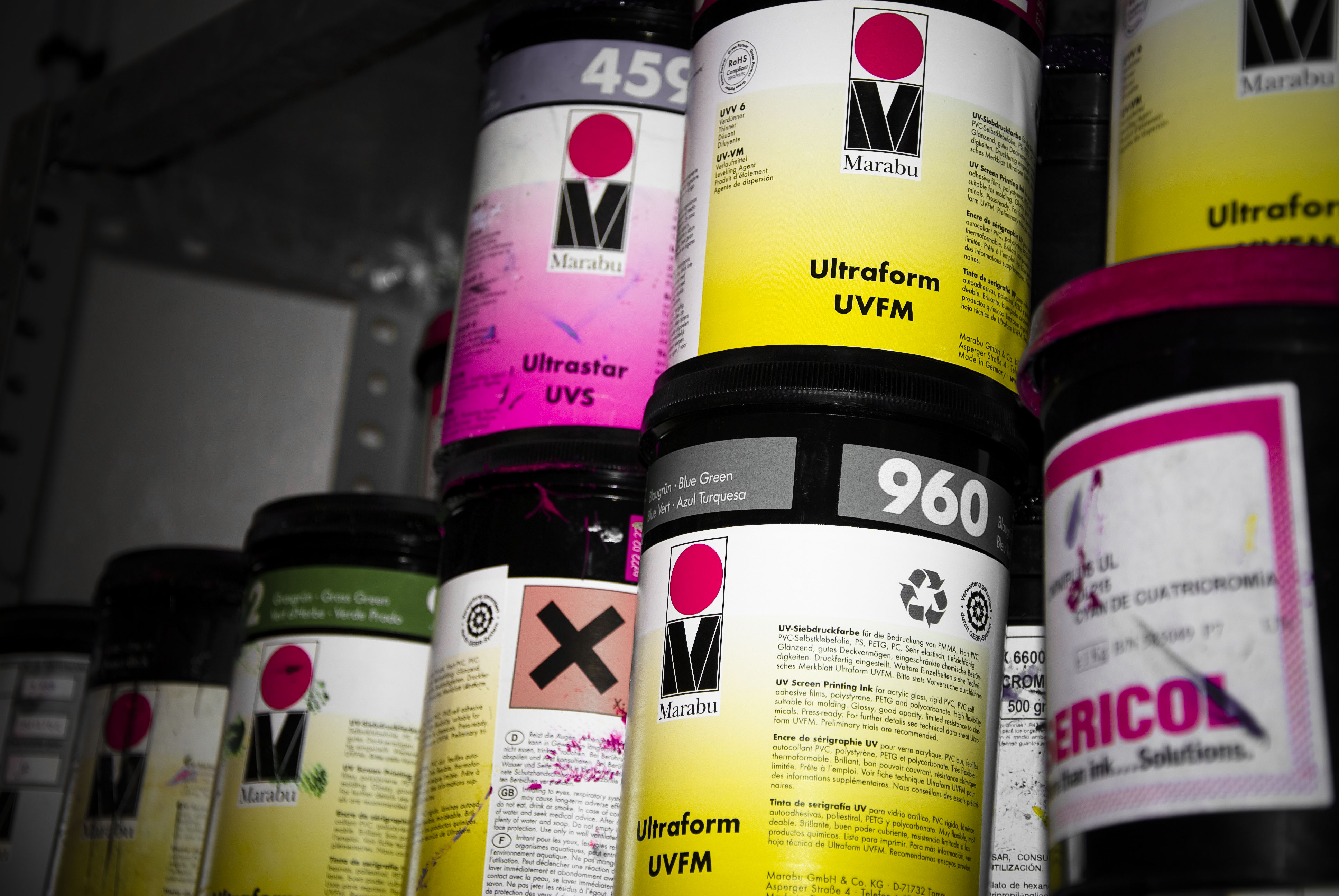 Impression en sérigraphie